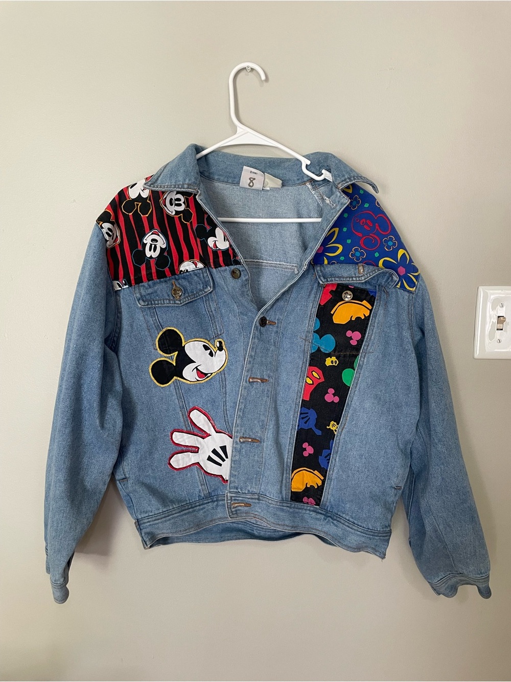VINTAGE 90s Mickey & Co Denim Jacket